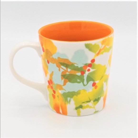 Starbucks 2008 Leaves and Berries coffee mug cup - Picture 2 of 4